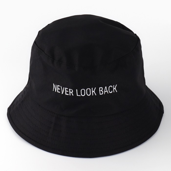 Панама Look back, цвет чёрный, р-р 56