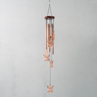 Музыка ветра металл "Ангелы" 5 трубок 6 ангелов 67 см Музыка ветра металл "Ангелы" 5 трубок 6 ангелов 67 см