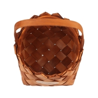 Набор корзин плетёных, 2 шт., 20&times;20&times;12 см, 16&times;16&times;10 см, ива, натуральный цвет