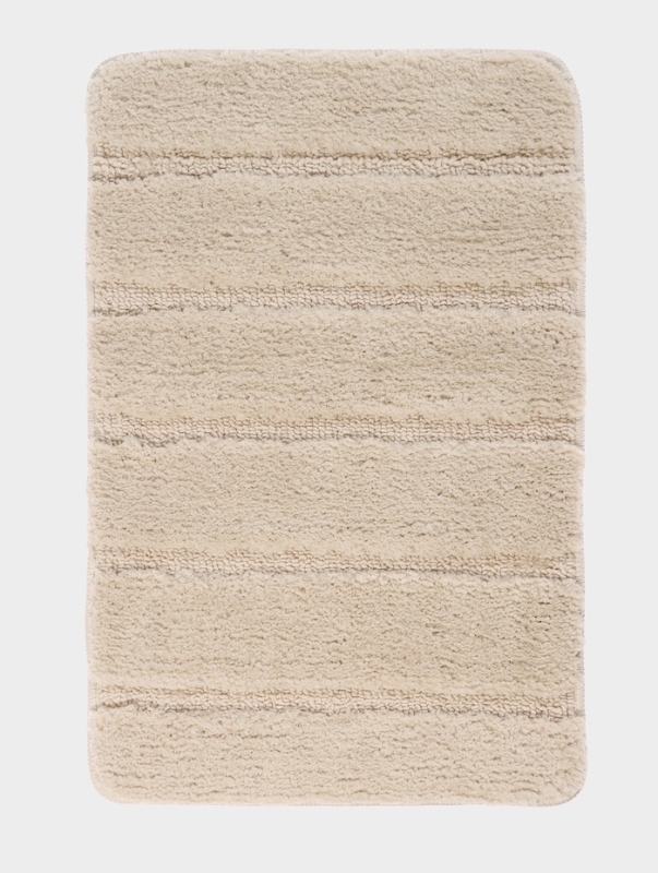 Коврик Savanna, 40&times;60 см, ворс 2 см, микрофибра, бежевый