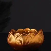 Набор "Кролик фен-шуй с подсвечником", 12х20 см, бронза