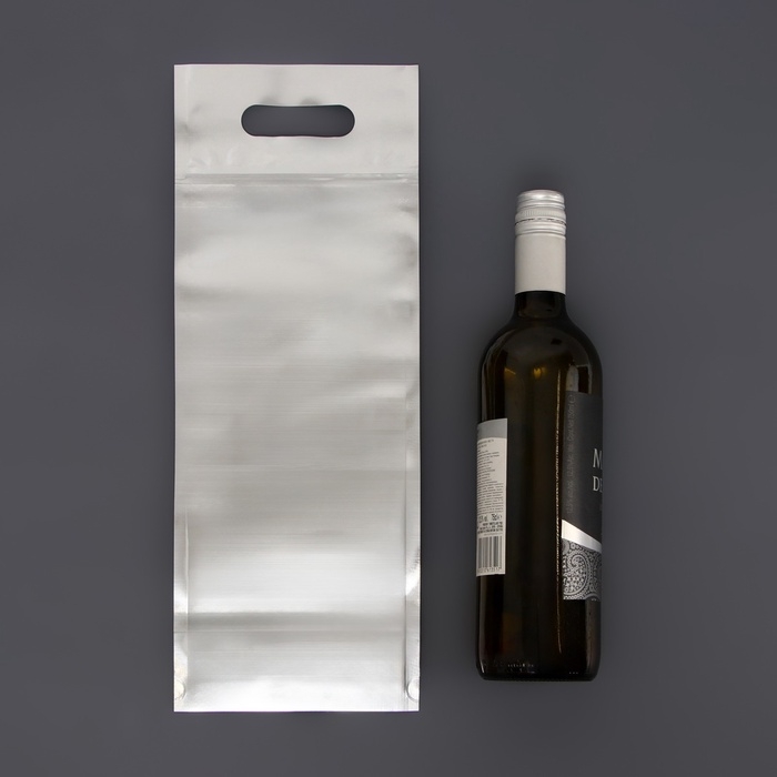 Термопакет Зип-лок однослойный, 15 х 40+5 см набор 10шт  9827361