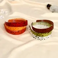 Ободок для волос &laquo;Янтарный свет&raquo;, простой, 2.5 см, МИКС