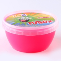 Слайм Плюх, контейнер 350 гр., розовый