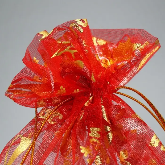 Мешочек подарочный органза &laquo;Аромат праздника&raquo;, 16 х 24 см +/- 1.5 см