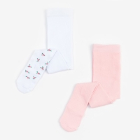 Набор колготок Крошка Я «Цветочек», рост 74-80 см, цвет белый/розовый Набор колготок Крошка Я «Цветочек», рост 74-80 см, цвет белый/розовый