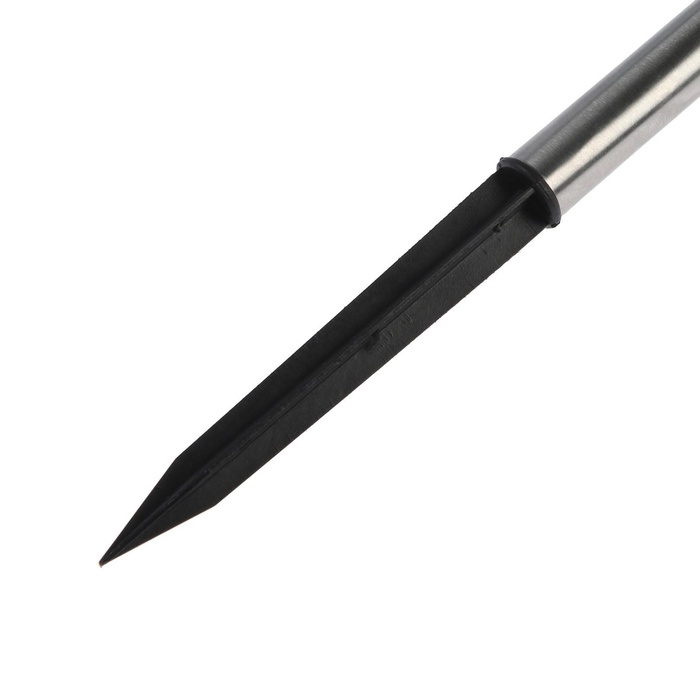 Садовый светильник на солнечной батарее &laquo;Стеклянный шар&raquo;, 6&times;36.5&times;6 см, 1 LED, свечение мульти (RGB)