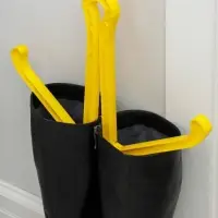 Держатель для голенищ обуви складной, 33(50,5)&times;7,5 см, цвет МИКС