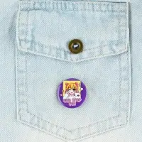 Значок металлический закатной &laquo;Милые анимешки&raquo;, d=2.5 cм, МИКС