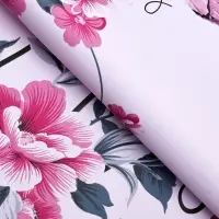 Пленка для цветов матовая, &laquo;Цветочная композиция&raquo;, 57&times;57 см