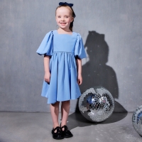 Платье для девочки, MINAKU :Party Dress, цвет голубой, рост 110 см