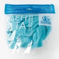 Шерсть для валяния 100% полутонкая шерсть 50 гр (024, бирюза) Шерсть для валяния 100% полутонкая шерсть 50 гр (024, бирюза)