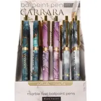 Ручка шариковая автомат BrunoVisconti. Carrara.Bright 0.5мм, стерж/син, МИКС