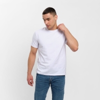 Футболка мужская MINAKU REGULAR FIT: цвет белый, р-р 52 Футболка мужская MINAKU REGULAR FIT: цвет белый, р-р 52