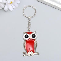 Брелок металл "Сова на веточке с ярким пузиком" МИКС 4,5х2,7 см Брелок металл "Сова на веточке с ярким пузиком" МИКС 4,5х2,7 см