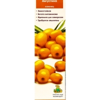 Облепиха "Августина", туба, 1 шт, Весна 2025