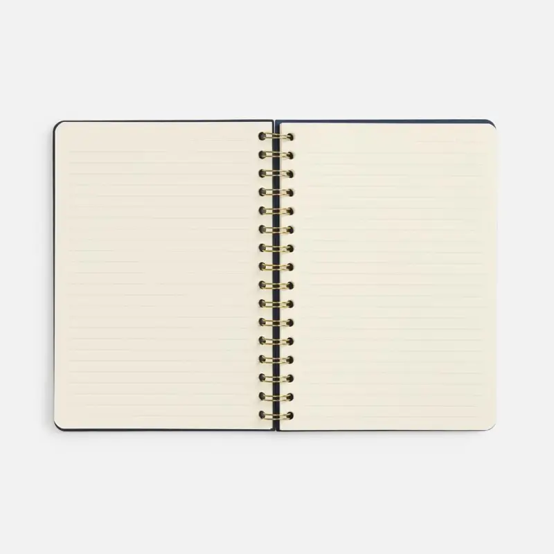 Ежедневник Spiral, недатированный, синий