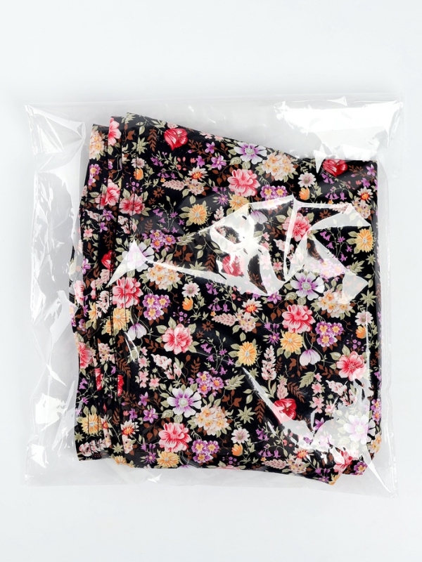 Юбка в цветочек с фартуком", р-р 32