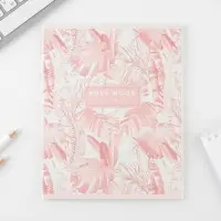 Тетрадь в клетку, 48 л., А5, на скрепке, блок №1 &laquo;Нежная ботаника&raquo; МИКС