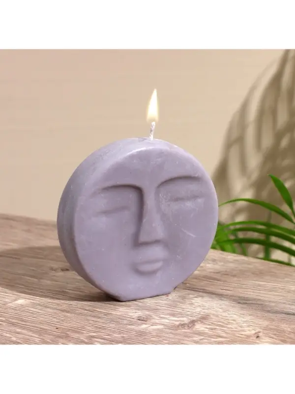 Свеча "Луна" 9х3х9 см, соевый воск