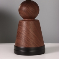 Лампа настольная "Мудрость" 1х40Вт Е27 коричневый 25х25х39,5см МОДЕЛЬ: