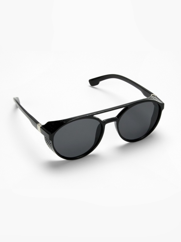 Очки солнцезащитные мужские, uv 400, ширина 14 см, дужка 13.1 см, линза 5.5 х 5 см