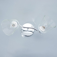 Люстра "Аиша" 2хЕ27 40Вт хром 45х26х27 см BayerLux Люстра "Аиша" 2хЕ27 40Вт хром 45х26х27 см BayerLux