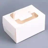 Коробка под рулет, белая, 16.5&times;11&times;9 см