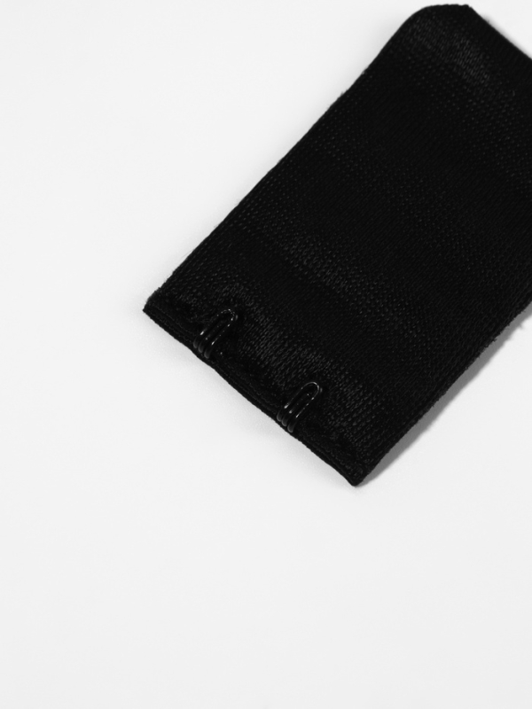 Застёжка-удлин для бюст 3ряда 2крючка (наб 3шт цена за наб) нейлон 3цвета TR