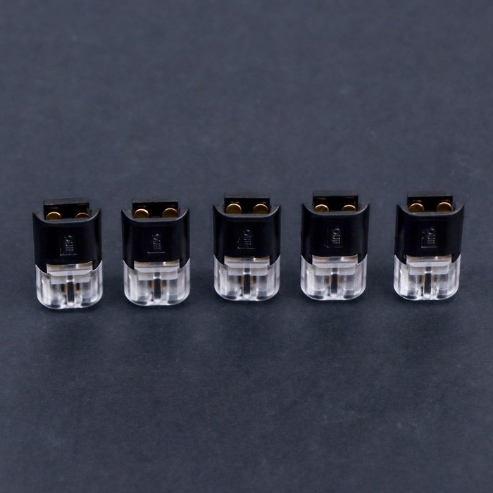 Разъем-коннектор TORSO, автомобильный, 2 pin, 22-20 AWG, до 36В, 9 А, набор 5 шт Разъем-коннектор TORSO, автомобильный, 2 pin, 22-20 AWG, до 36В, 9 А, набор 5 шт