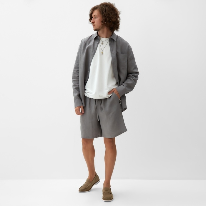 Шорты мужские MIST р.48, серый