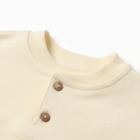 Толстовка детская MINAKU: Basic Line BABY, цвет молочный, рост 68-74 Толстовка детская MINAKU: Basic Line BABY, цвет молочный, рост 68-74