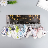 Брелок резина "Клетчатый кед" МИКС 3,5х7х3,5 см Брелок резина "Клетчатый кед" МИКС 3,5х7х3,5 см