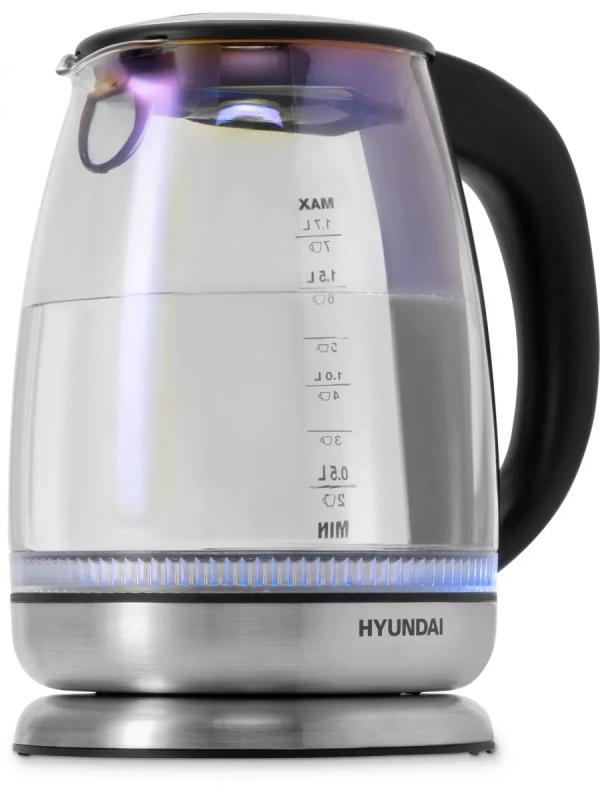 Чайник HYK-G8800 1.7л. 2200Вт серебристый