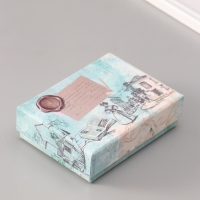 Сургучный набор "Котики Инь-Ян" печать, ручка, сургуч 12,5х10х3,6 см