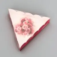 Коробка для печенья, &laquo;Сердечко&raquo;, 18&times;18&times;4 см