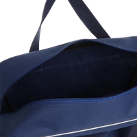 Сумка дорожная 20" на колёсах, отдел на молнии, с увеличением, наружный карман, длинный ремень, цвет синий