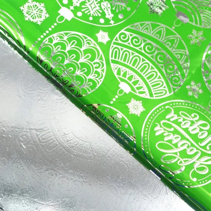 Плёнка упаковочная голография &laquo;Шары&raquo;, 100 х 70 см