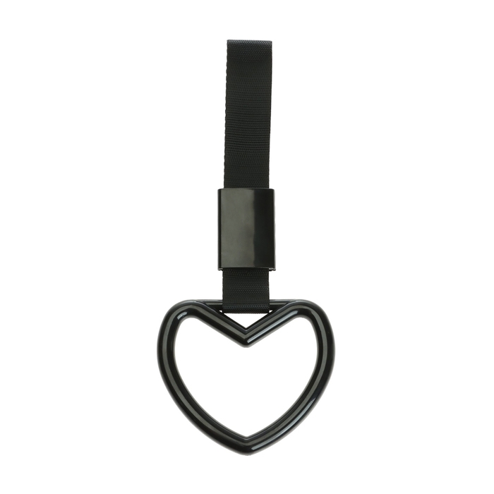 Подвеска цурикава, JDM, Сердце, черный Подвеска цурикава, JDM, Сердце, черный