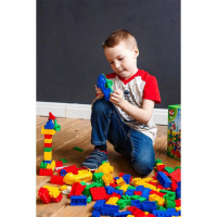 Конструктор №42, &laquo;МОЙ ГОРОД&raquo;, большая стройка, 253 детали