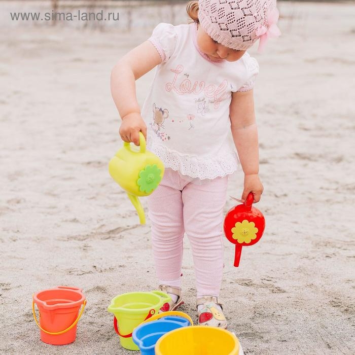 Лейка детская, 0.55 л, без рассеивателя, &laquo;Тыква&raquo;