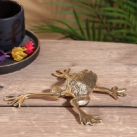 Подставка под благовония &laquo;Лягушка&raquo;, латунь, 15&times;16&times;3.5 см