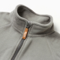 Детская кофта на молнии KAFTAN, серая, размер 34 (122-128 см)