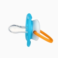 Соска - пустышка анатомическая "Для мальчика" +6 мес., 2 шт., держатель 1 шт. + контейнер.