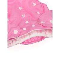 Многоразовый подгузник M&B &laquo;Принцесса&raquo;, 3-15 кг, розовый