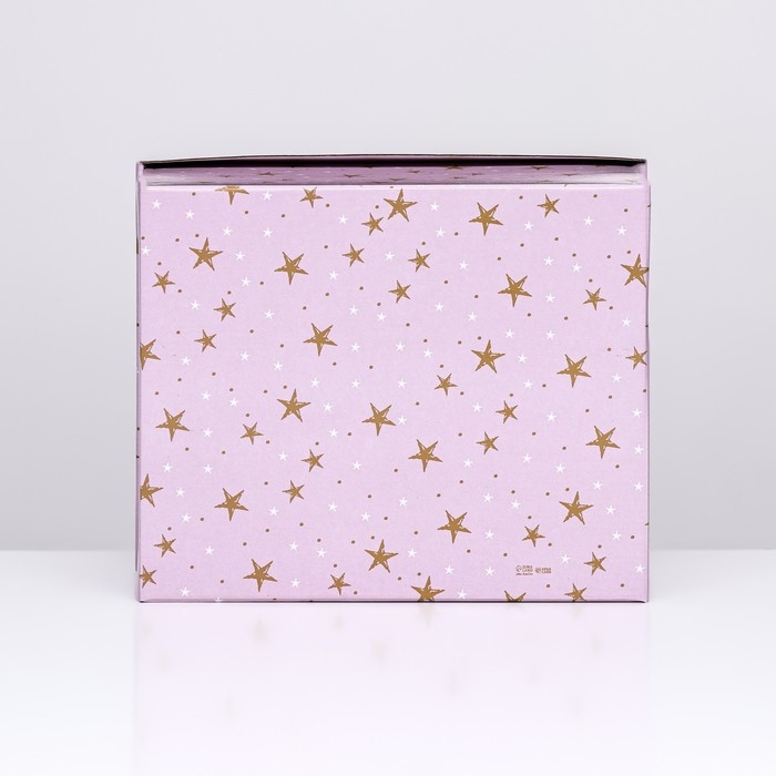 Складная коробка Складная коробка "Звёзды", 31,2 х 25,6 х 16,1 см