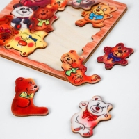 Мини-пазл &laquo;Мишки&raquo;