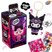 Игрушка - сюрприз Funny box &laquo;Злой кролик&raquo;: детский брелок, наклейки, карточка, цвет МИКС