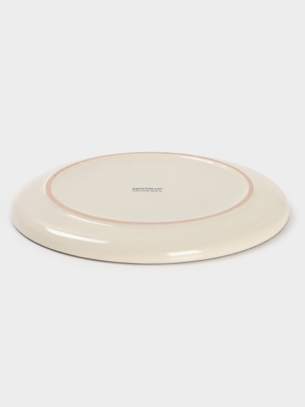 Тарелка Доляна "Альпийский крем" 27см, 27х2,5, цвет белый