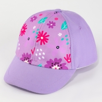 Кепка детская для девочки «Полянка", р-р. 48-50 Кепка детская для девочки «Полянка", р-р. 48-50